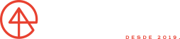 Logotipo da Quaddri em fundo preto, com símbolo vermelho à esquerda, nome “QUADDRI” em branco e texto “Desde 2019”.